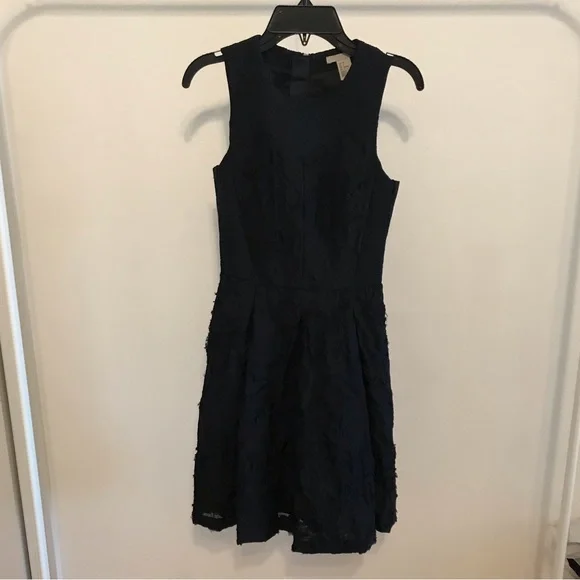 H&M | Dresses | Hm Sleeveless Dress With Pockets Zipper In Back | Poshmark